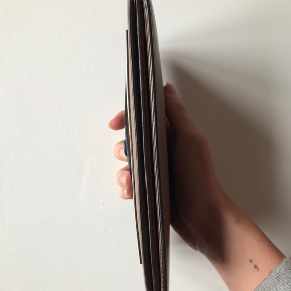 CELINE Long Wallet Blue Cream & Brown - Picture 4 of 15